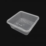 [직] 사출 정사각 밀폐용기 TY-650 (투명) 박스/500세트